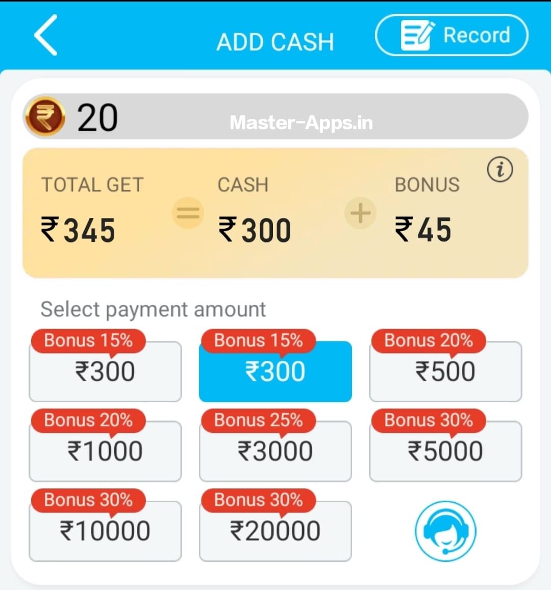 Add Cash In Teen Patti Master Purana